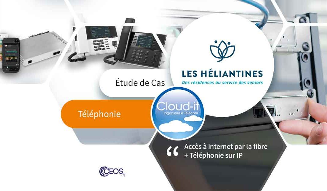 Projet de téléphonie & internet pour les 10 EHPAD du groupe Les Heliantines